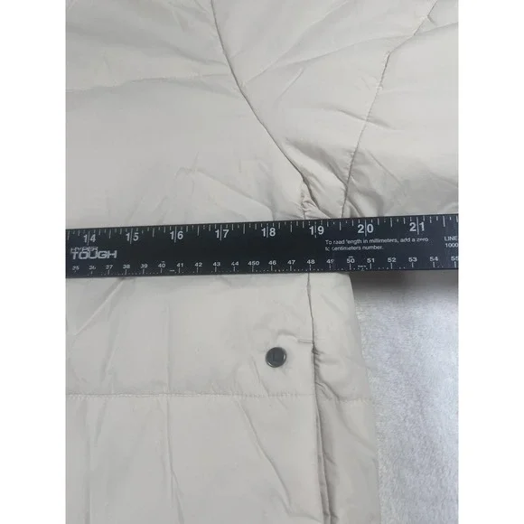 Vuori Jacket Women's Small White Primaloft Insulated Full Zip Puffer Winter Warm - Picture 15 of 16
